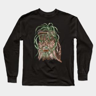 Frogmouth + Spider Plant Long Sleeve T-Shirt